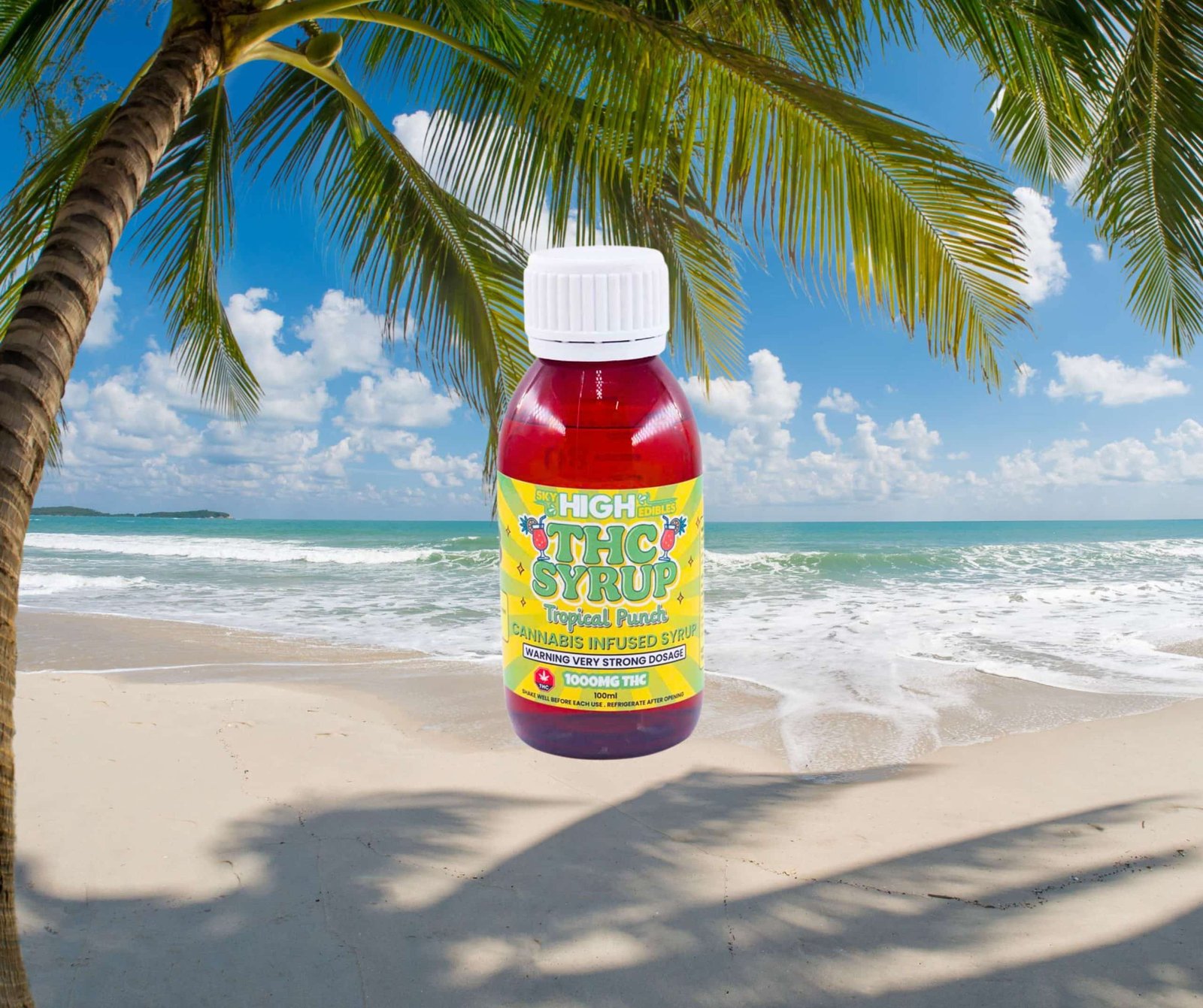 Sky High Syrup – Tropical Punch 1000mg THC
