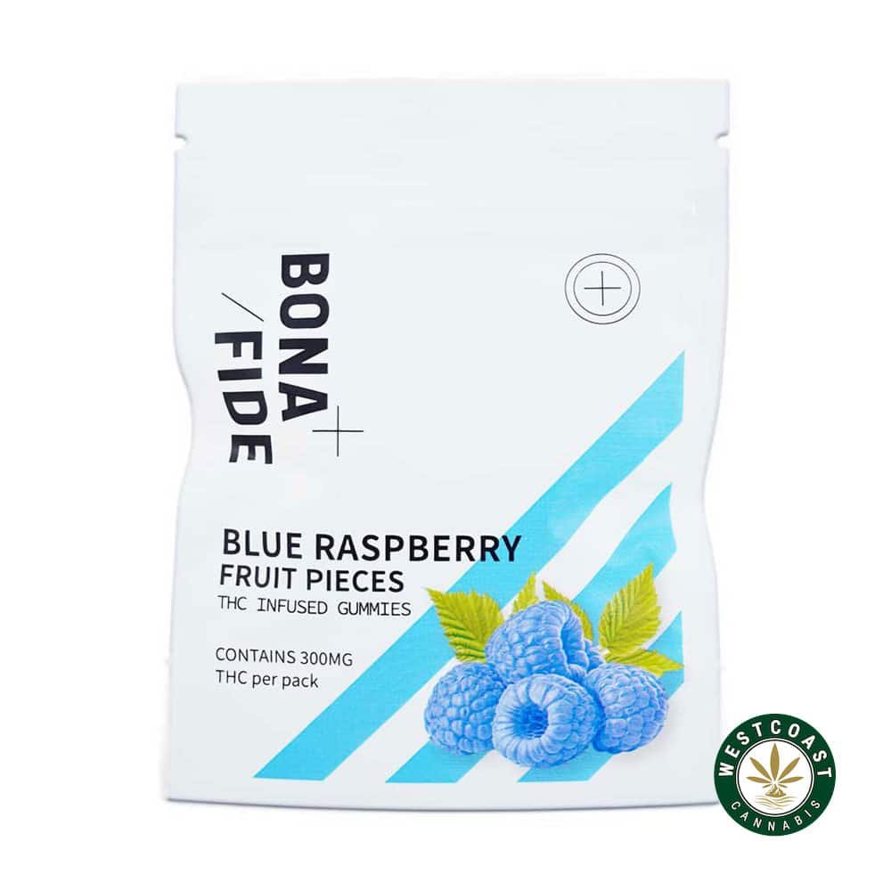 Bonafide – Blue Raspberry Fruit Pieces 300mg THC