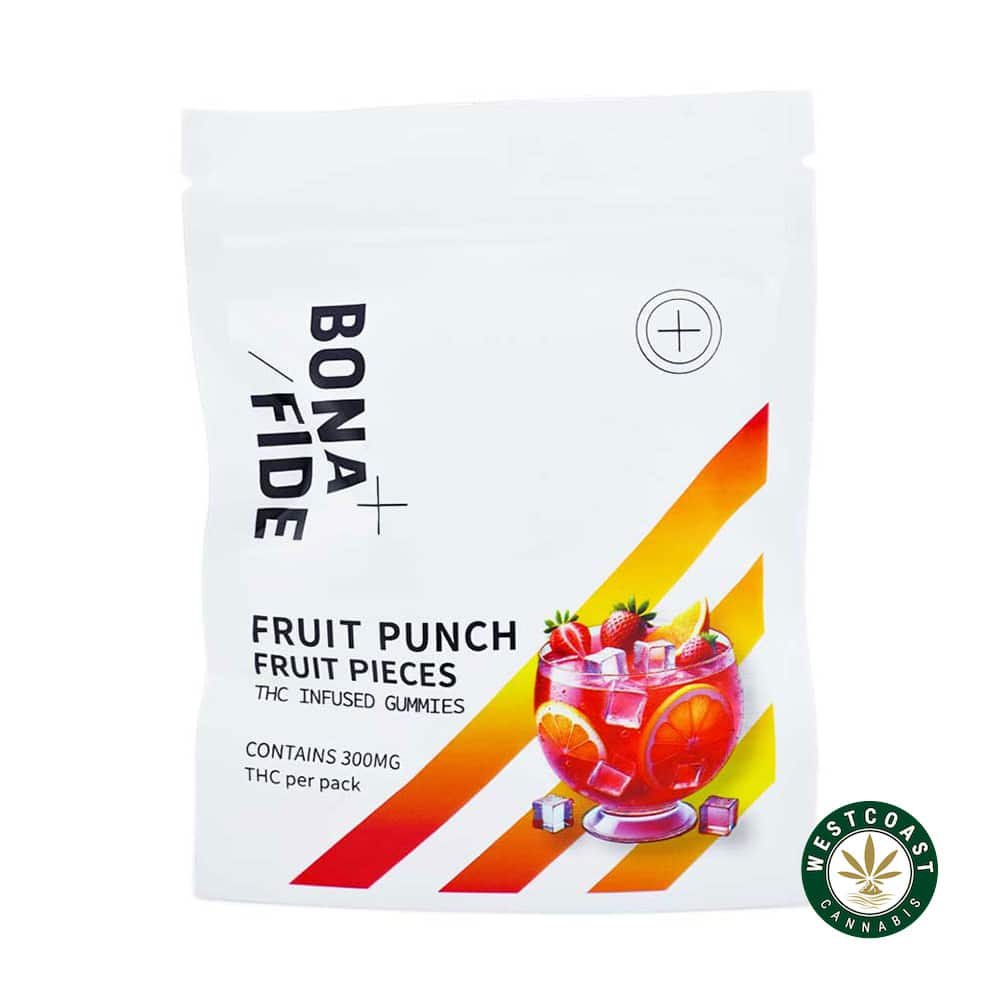 Bonafide – Fruit Punch Fruit Pieces 300mg THC