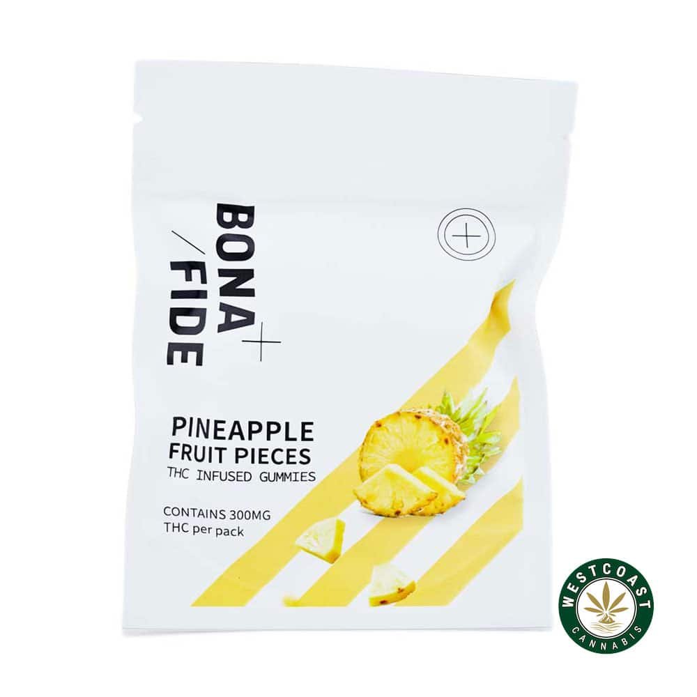 Bonafide – Pineapple Fruit Pieces 300mg THC