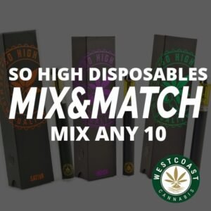 So High Extracts 1ML Disposable Pen – Mix and Match 10 Pens
