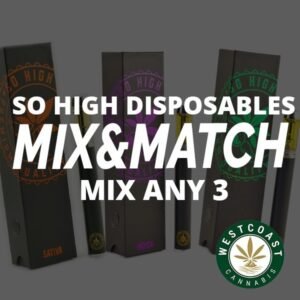 So High Extracts 1ML Disposable Pen – Mix and Match 3 Pens