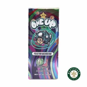 One Up – Psilocybin Mushrooms – Strawberry and Cream 3.5G Chocolate