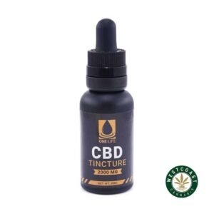 One Life Tincture – 2000mg CBD