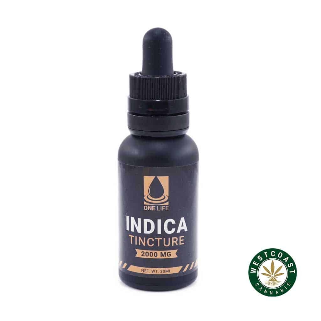 One Life Tincture – 2000mg THC Indica