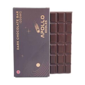 Apollo Edible Chocolates – Dark Chocolate Bar – 1200MG THC