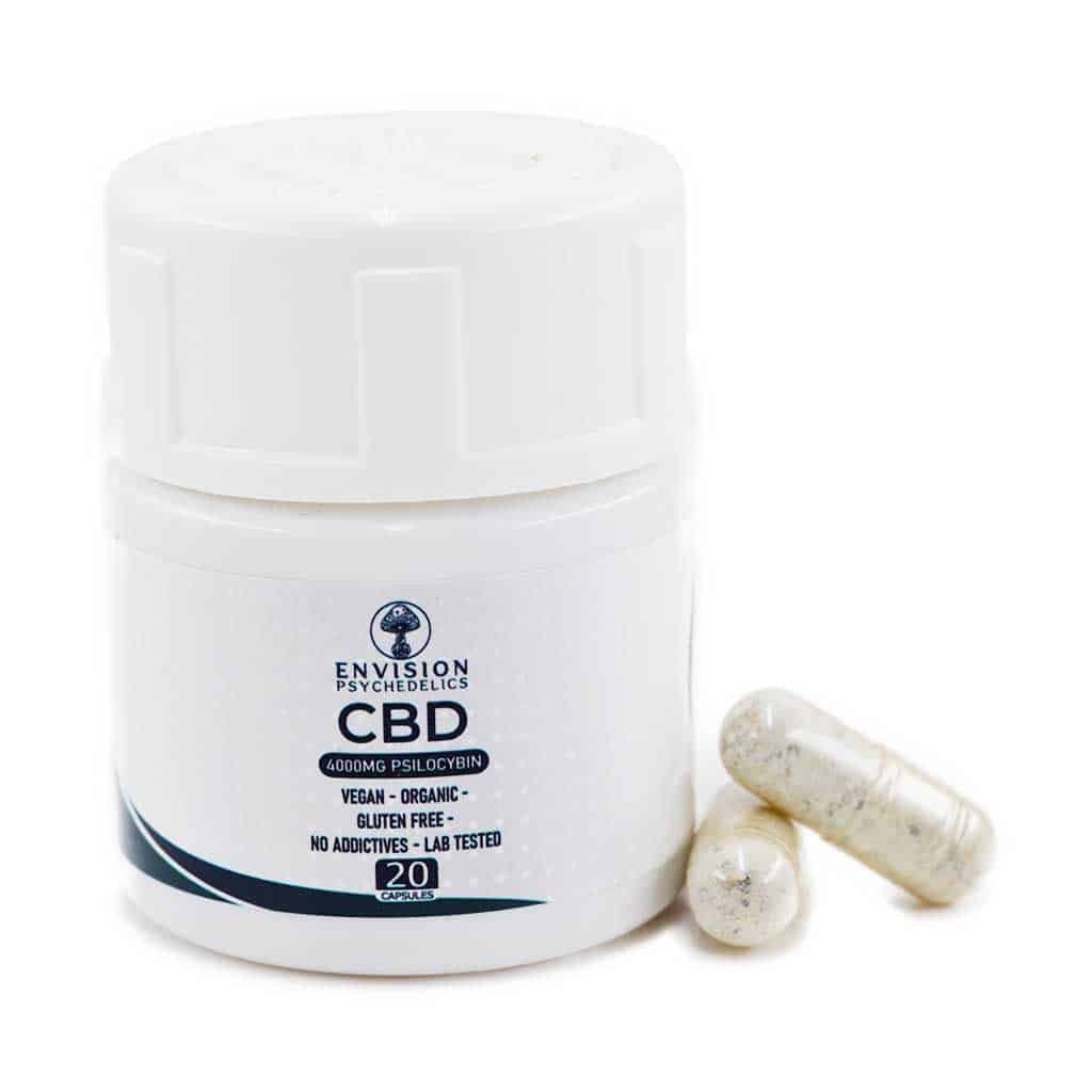 ENVISION™️ CBD – Microdose Capsules 4000mg Psilocybin