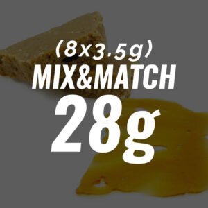 Multi Pack (Budder, Live Resin, Shatter, Crumble, Wax, Caviar) -28g – 8 x 3.5g