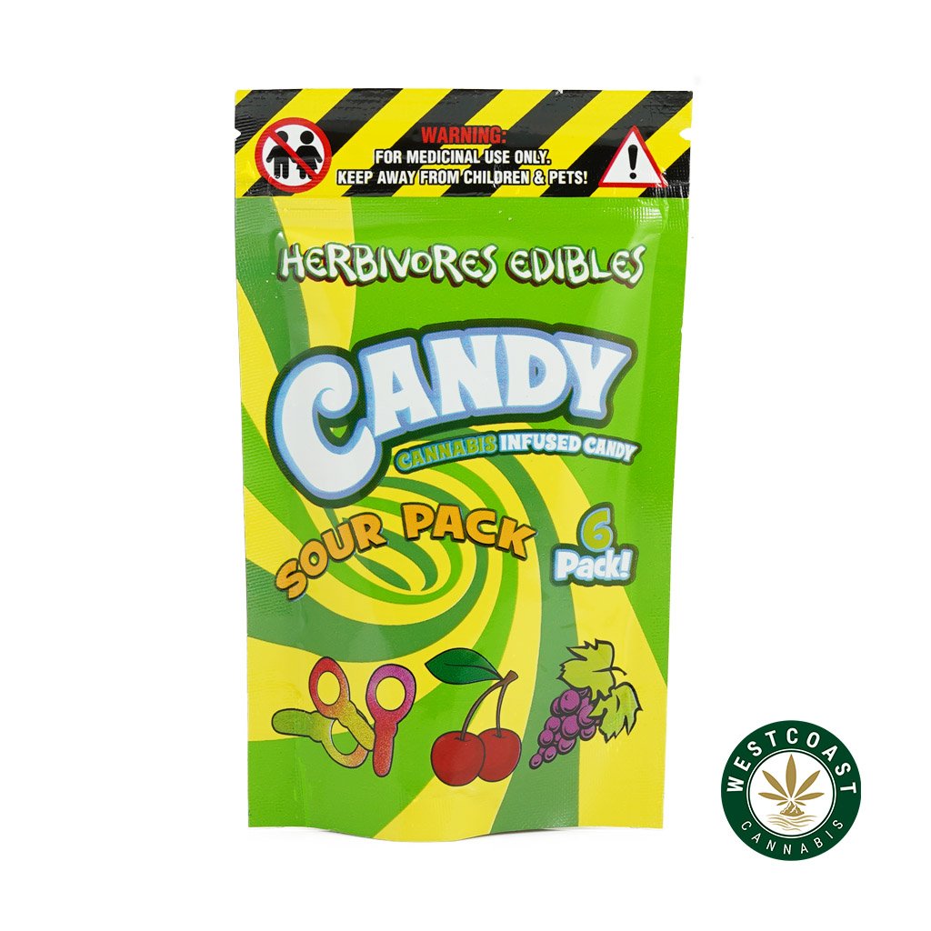 Herbivore Edibles Sours Candy Variety Pack THC