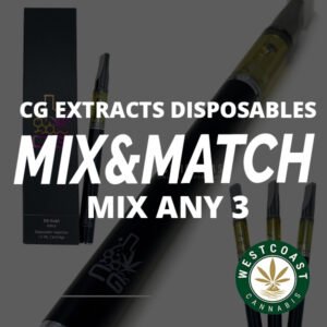 CG Extracts Premium Disposable Pens 1ML – Mix and Match 3
