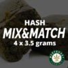 Multi Pack – Hash – Half Oz – 4 x 3.5g