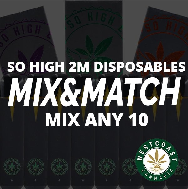 So High Extracts 2ML Disposable Pen – Mix and Match 10 Pens