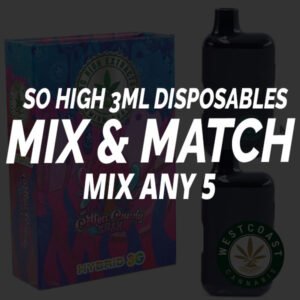 So High Extracts 3ML Disposable Pen – Mix and Match 5 Pens